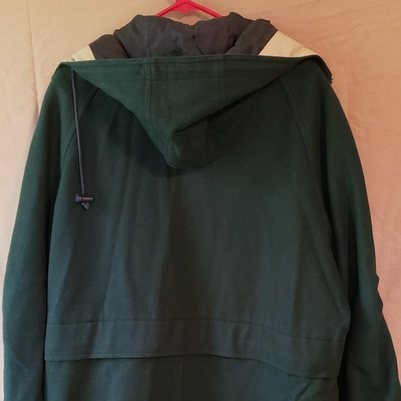 Herman Kay, Size 14, Emerald Green Winter Coat - Picture 13 of 16